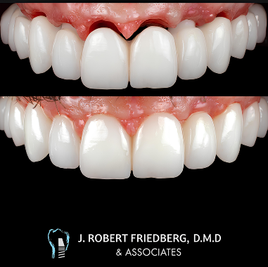 Porcelain Implant Bridge
